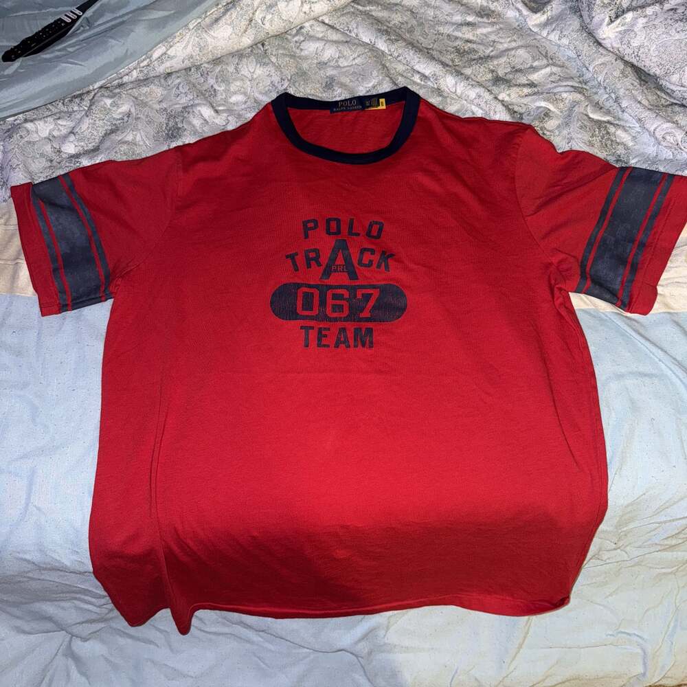 POLO RALPH LAUREN Classic Fit Logo Jersey T-Shirt Rl 2000 Red MD